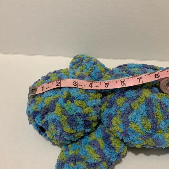 Sea Turtle Plush Stuffed Turtle Nursery Room Playroom Decor Handmade Crocheted - Picture 9 of 16